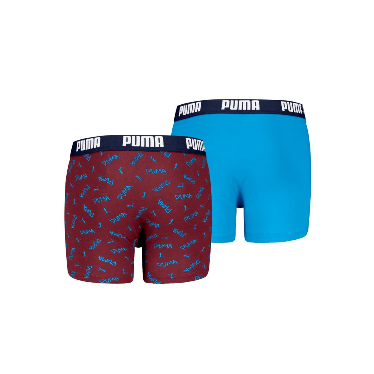 PUMA Boxers, Blauw/Rood, Maat 10 thumbnail 2