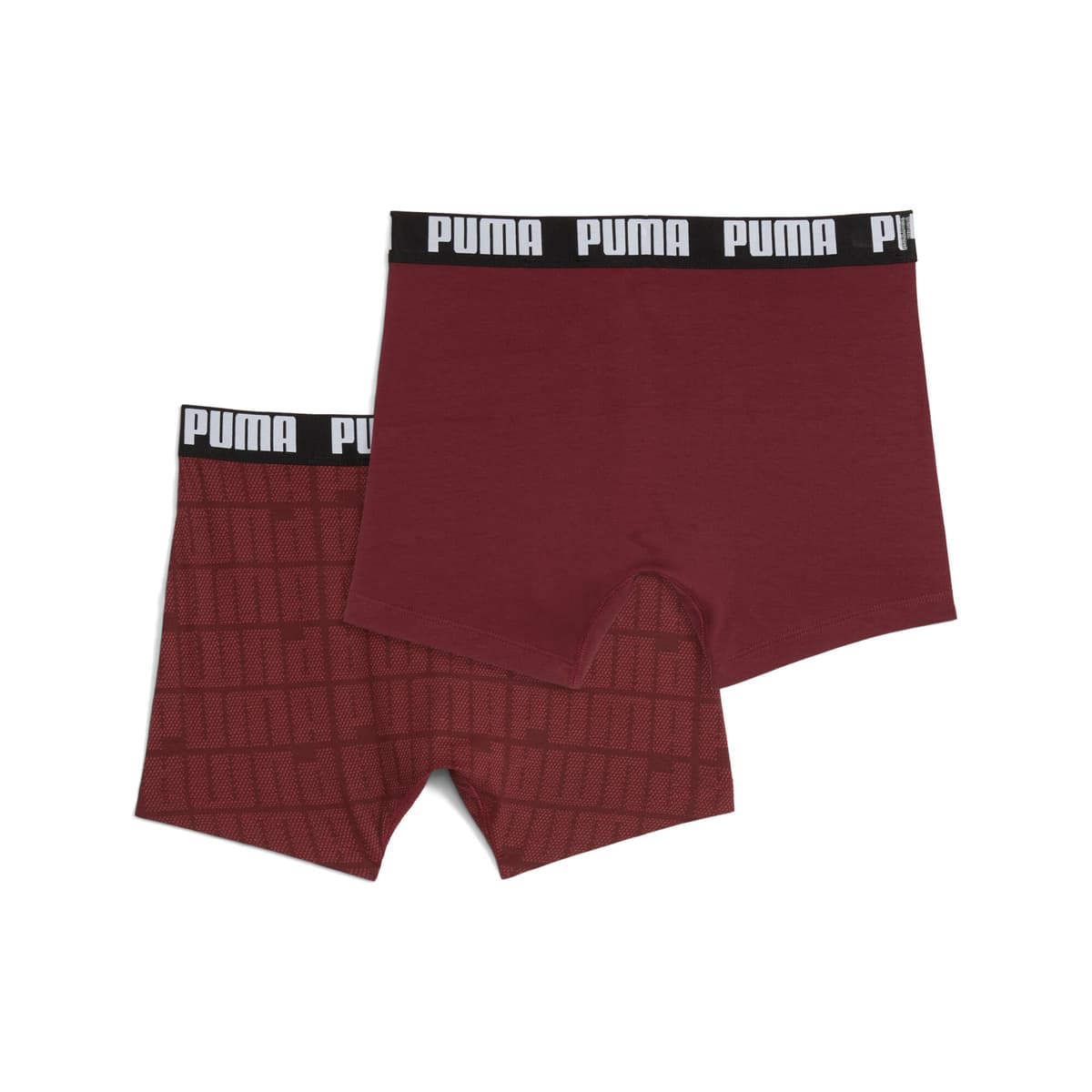 PUMA Boxershorts voor Heren, Zwart/Rood, Maat M thumbnail 2