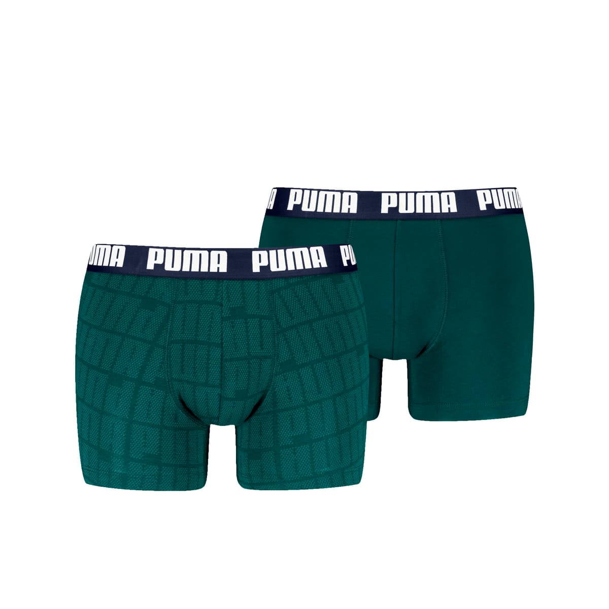 PUMA Boxershorts voor Heren, Blauw/Groen, Maat S