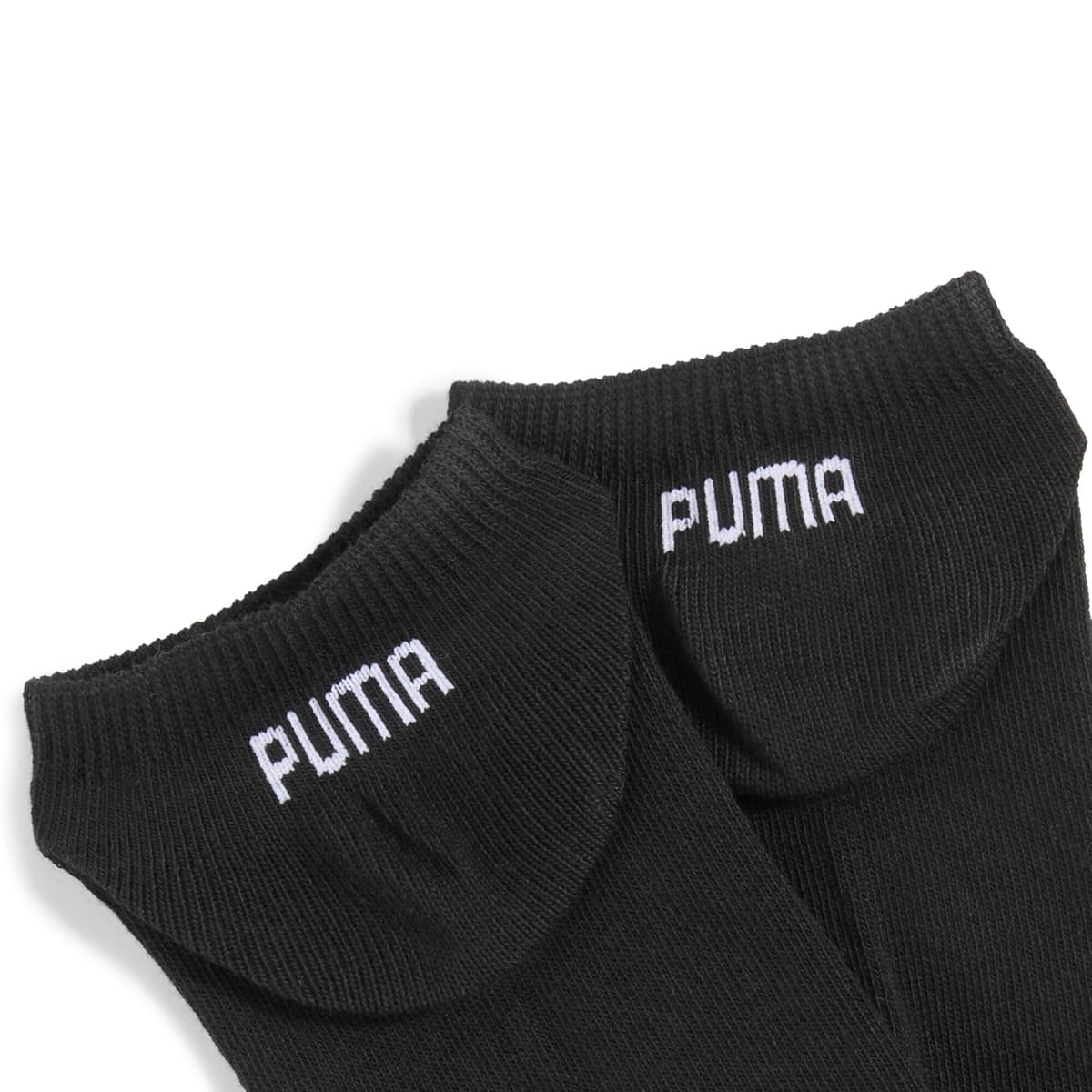 PUMA Uniseks sneakersokken (set van 6), Zwart, Maat 39-42 thumbnail 2