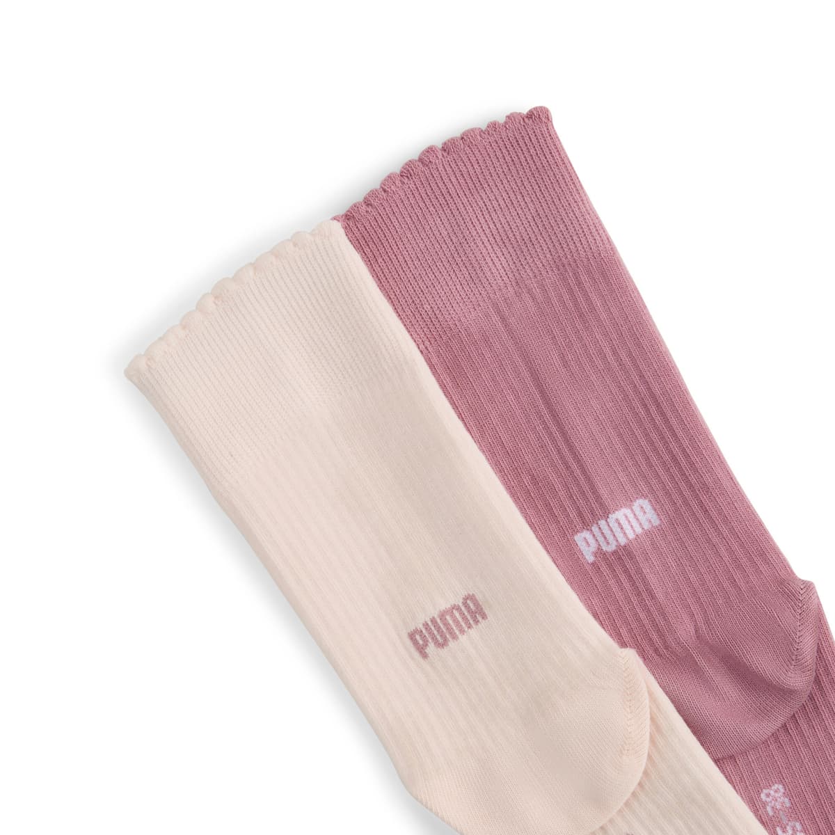 PUMA Klassieke damessokken (set van 2 paar), Roze, Maat 35/38 thumbnail 2