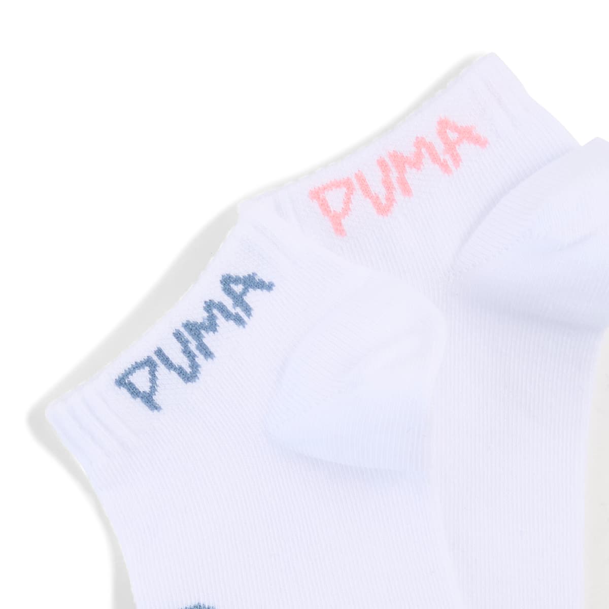 PUMA Sneakersokken, Roze/Wit, Maat 31-34 thumbnail 2