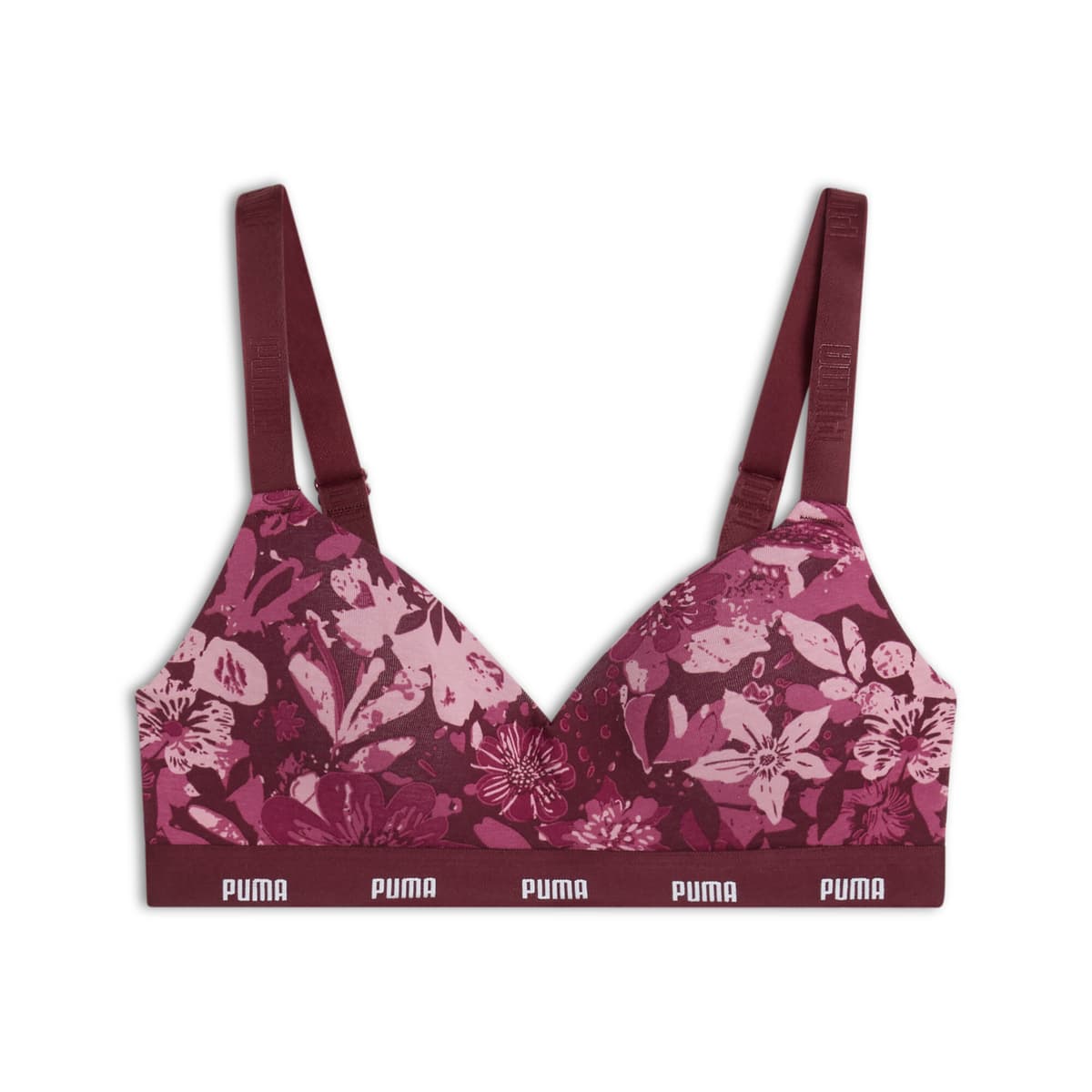 PUMA Korte top voor Dames, Rood, Maat L