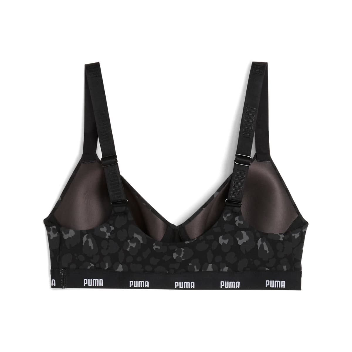 PUMA Korte top voor Dames, Zwart, Maat M thumbnail 2