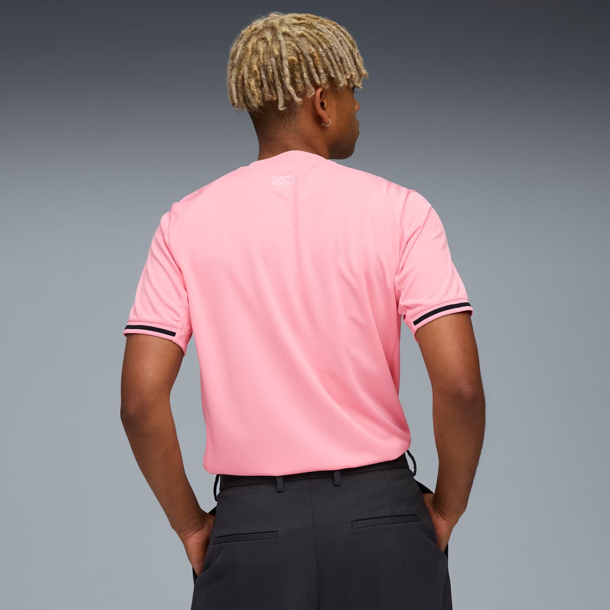 PUMA Palermo F.C. 25/26 Replica thuisshirt voor Heren, Roze, Maat XS thumbnail 3