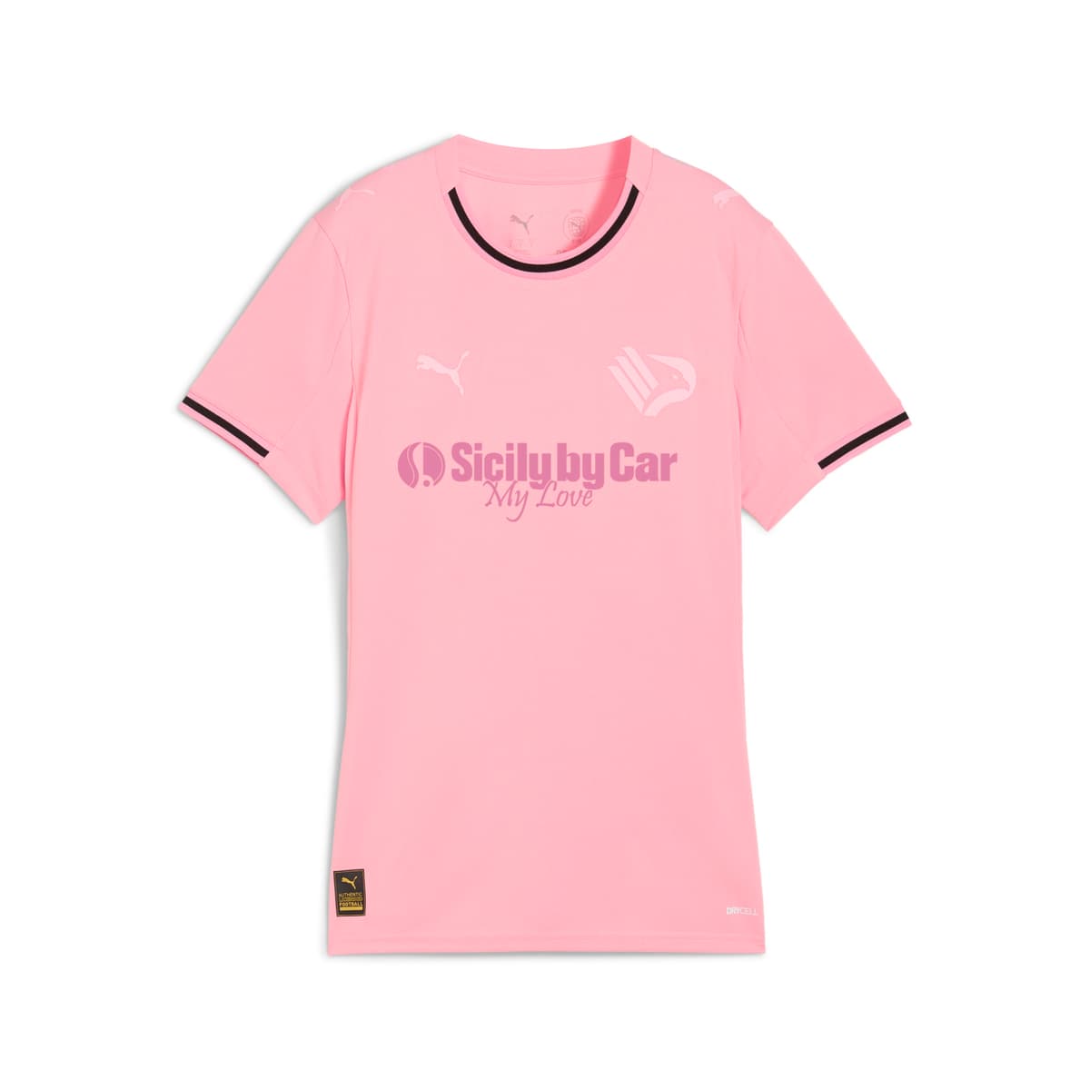 PUMA Palermo F.C. 25/26 Replica thuisshirt voor Dames, Roze, Maat XS
