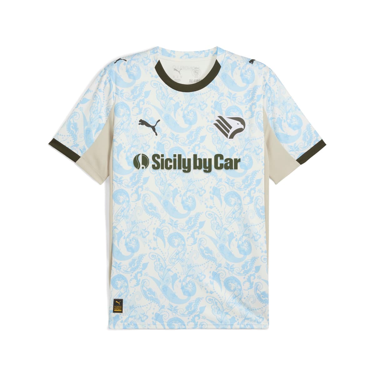 PUMA Palermo F.C. 25/26 Replica derde shirt voor Heren, Blauw/Wit, Maat L