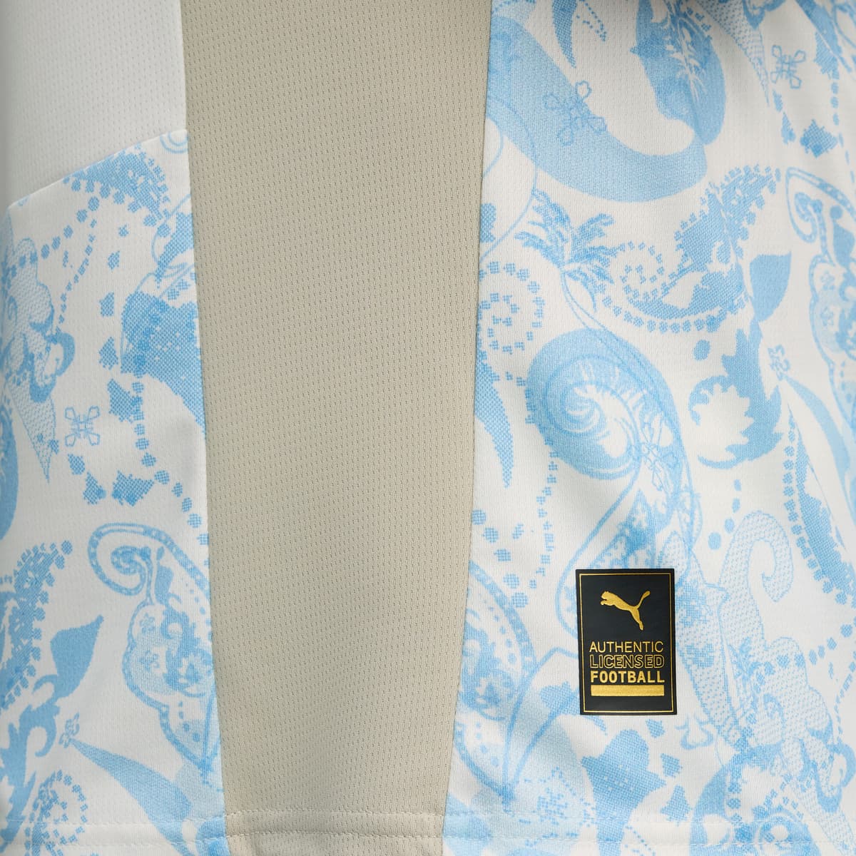 PUMA Palermo F.C. 25/26 Replica derde shirt voor Heren, Blauw/Wit, Maat L thumbnail 2