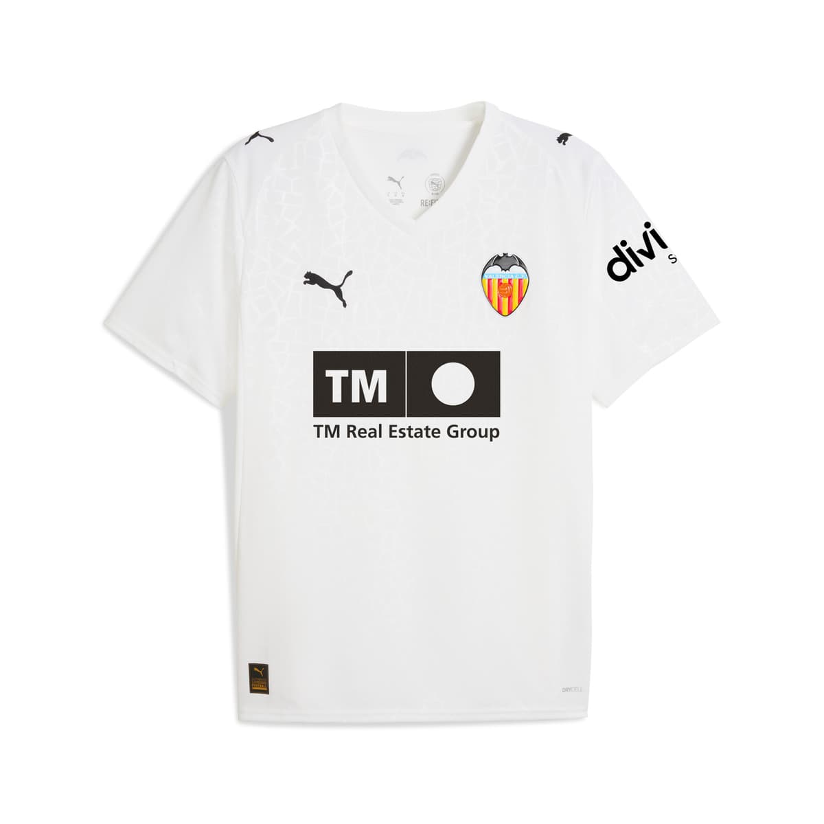 PUMA Valencia CF 25/26 thuisshirt voor Heren, Wit, Maat M