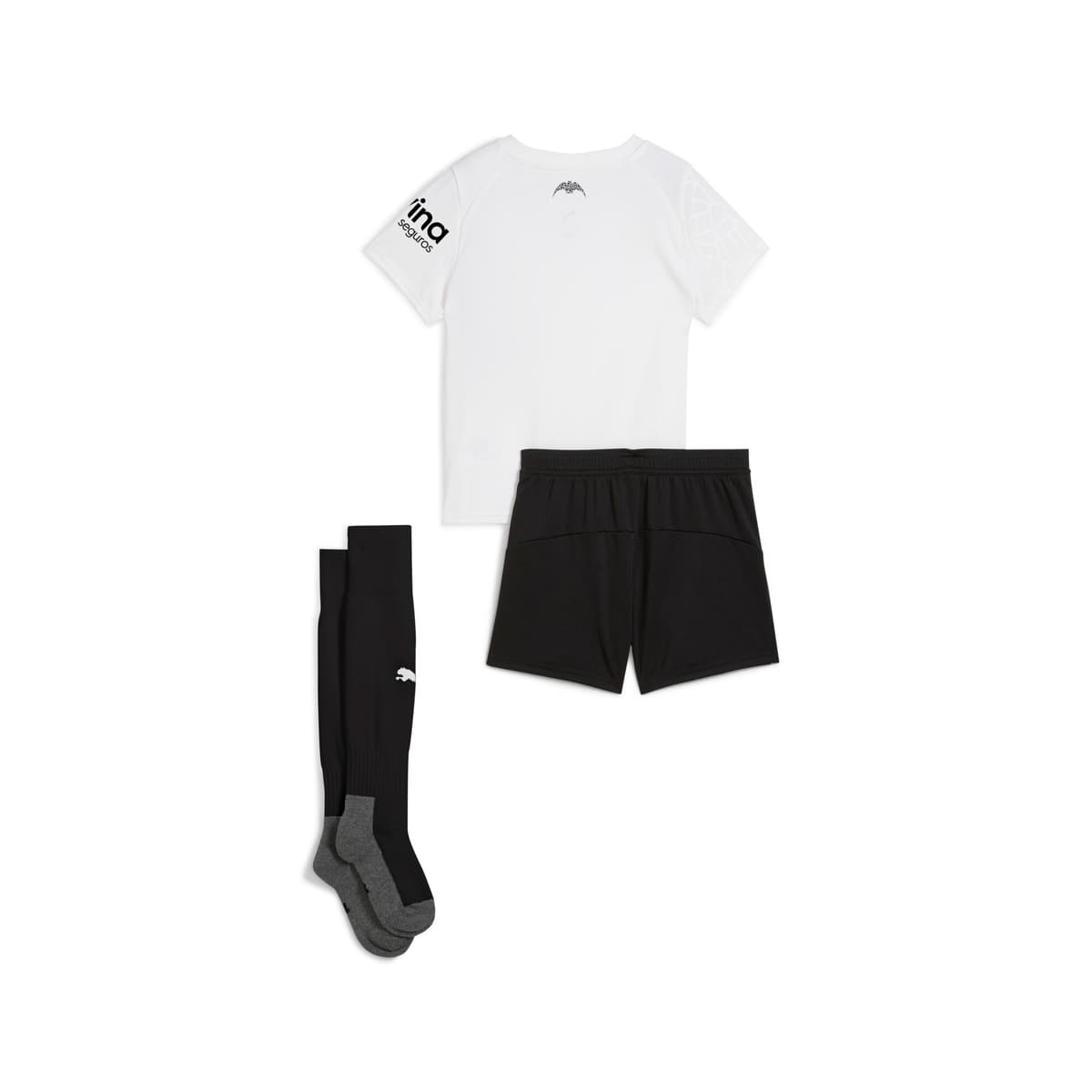 PUMA Valencia CF 25/26 mini-thuistenue, Wit, Maat 2-3Y thumbnail 2