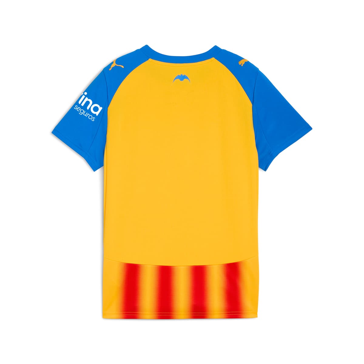 PUMA Valencia CF 25/26 derde shirt, Rood/Geel, Maat 15-16Y thumbnail 2