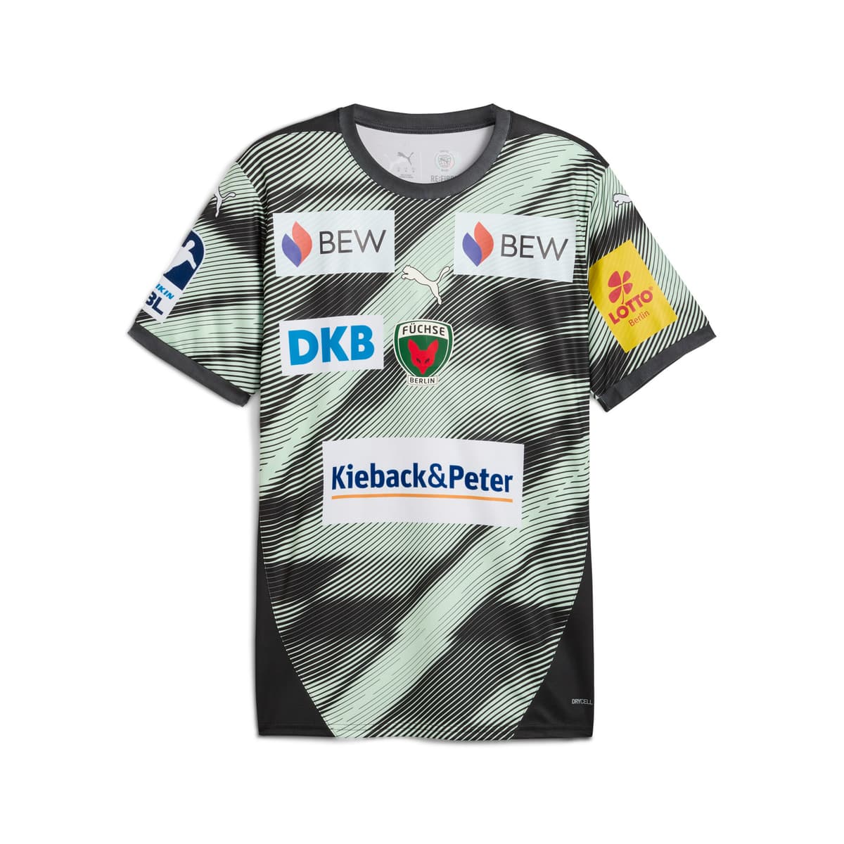 PUMA FÃ¼chse Berlin 25/26 uitshirt voor Heren, Zwart, Maat XL