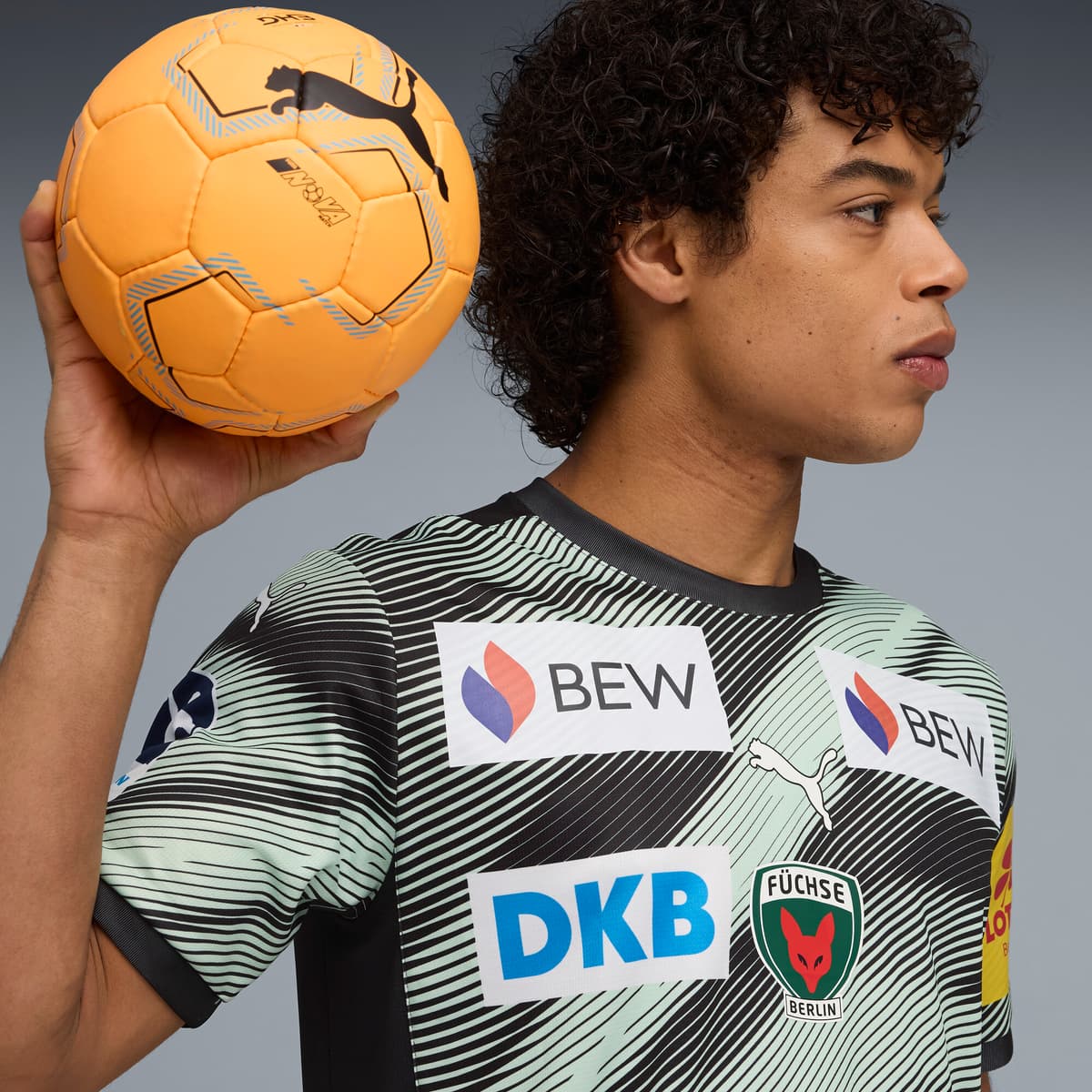 PUMA FÃ¼chse Berlin 25/26 uitshirt voor Heren, Zwart, Maat XL thumbnail 2