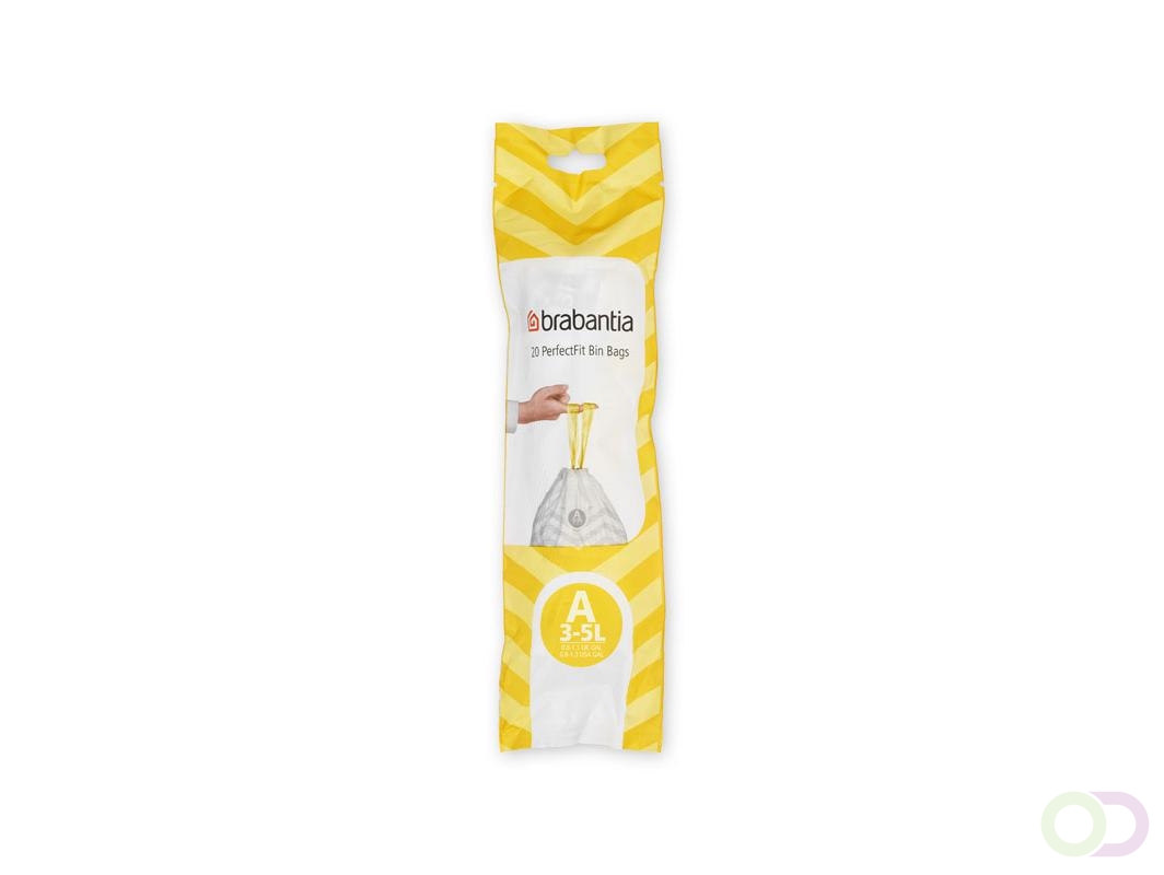 PerfectFit Afvalzak met trekbandsluiting 3-5 liter (A)