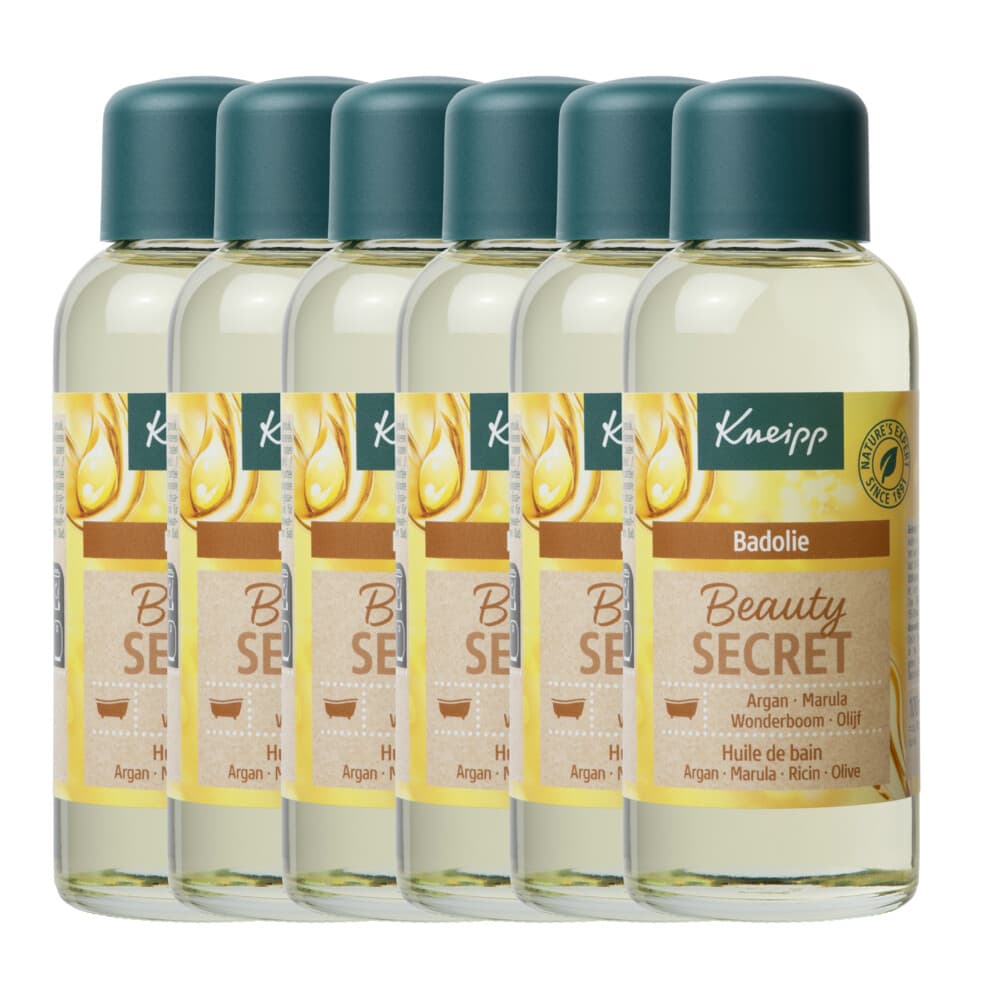 6x Kneipp Badolie Beauty Secret 100 ml