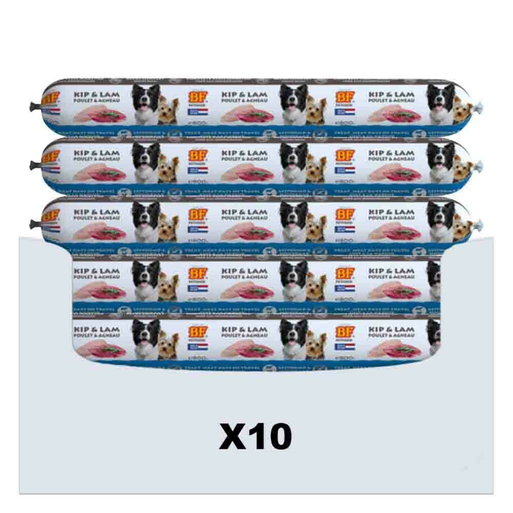 10x BF Petfood Vleesvoeding Lam 800 gr