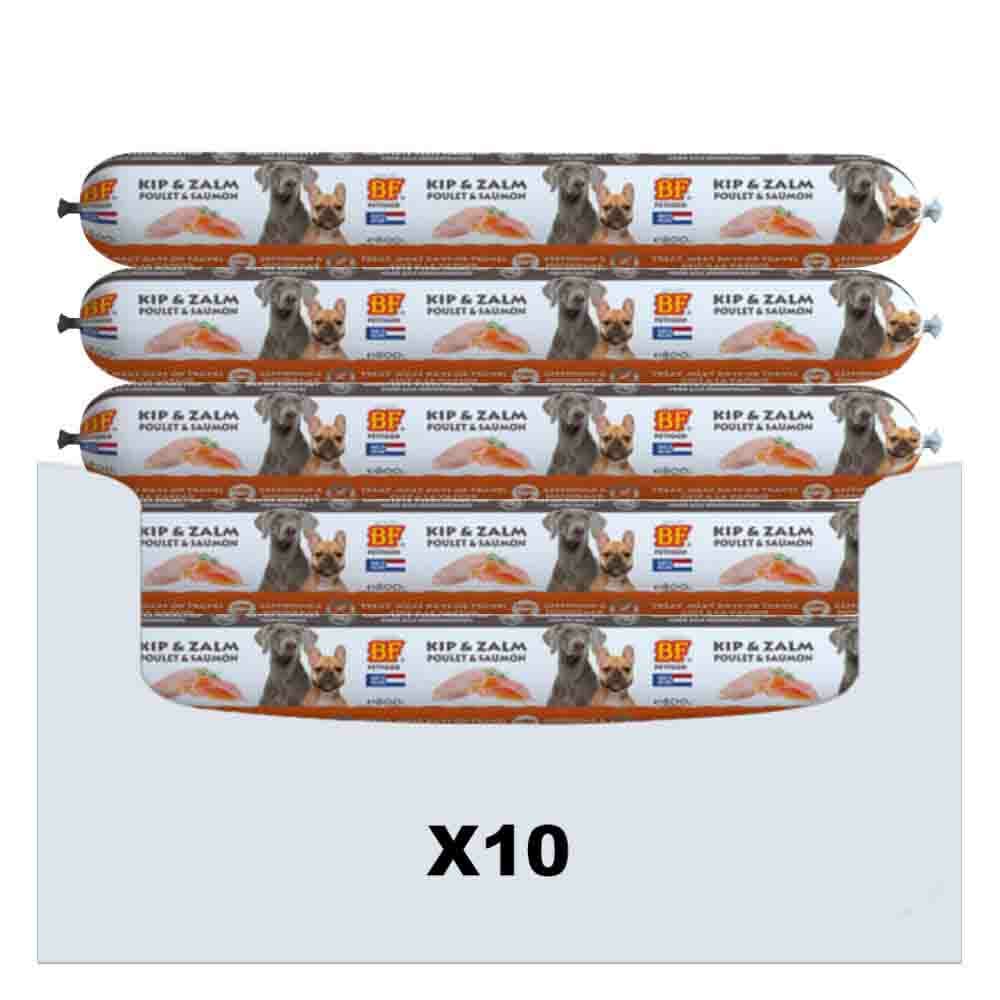 10x BF Petfood Vleesvoeding Zalm 800 gr