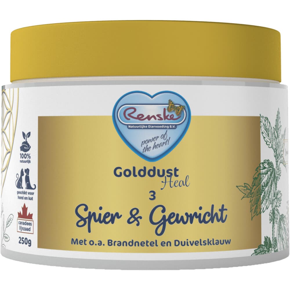Renske Golddust Heal 3 Spier&Gewricht 250 gr