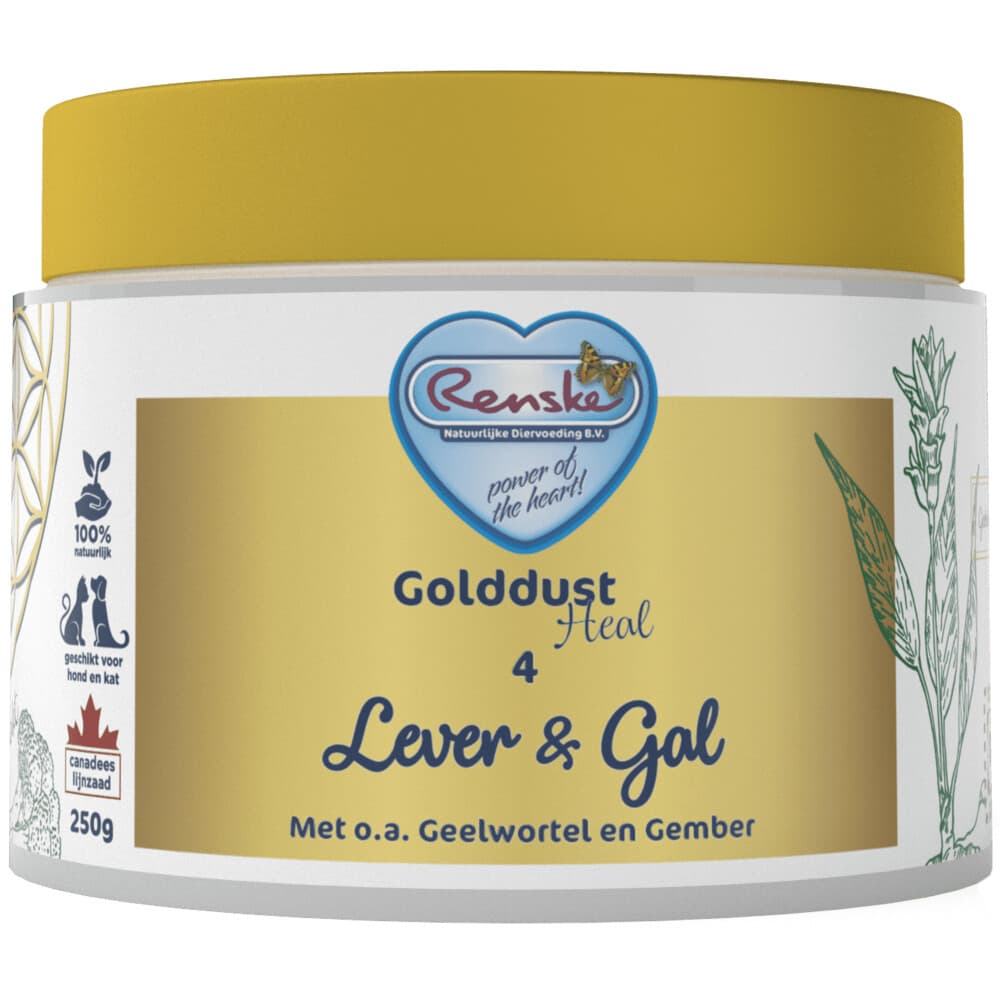 Renske Golddust Heal 4 Lever&Gal 250 gr