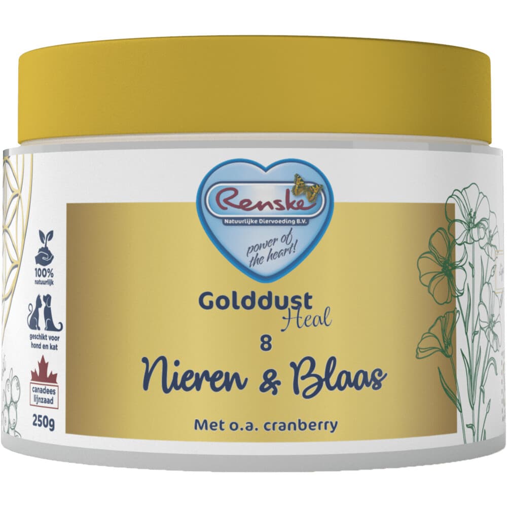 Renske Golddust Heal 8 Blaas&Nieren 250 gr