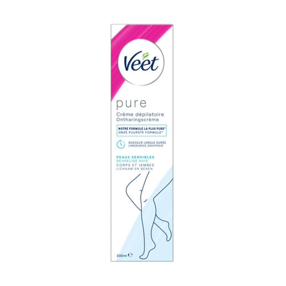 Veet Ontharingscrème Minima Gevoelige Huid 200 ml