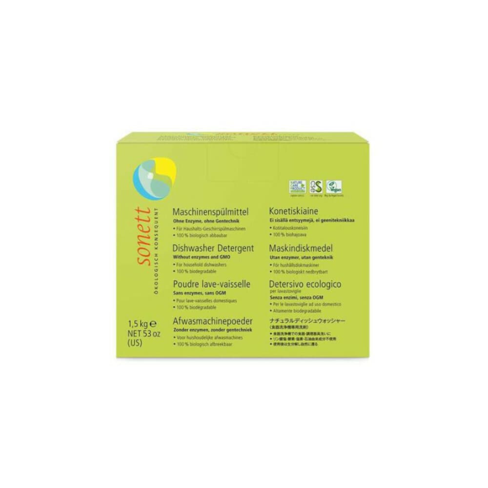 Sonett Vaatwasmachine Poeder 1,5 kg