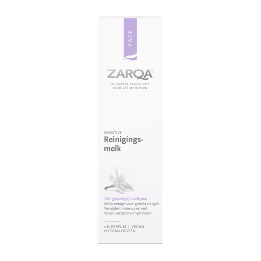 3x Zarqa Reinigingsmelk Sensitive 200 ml