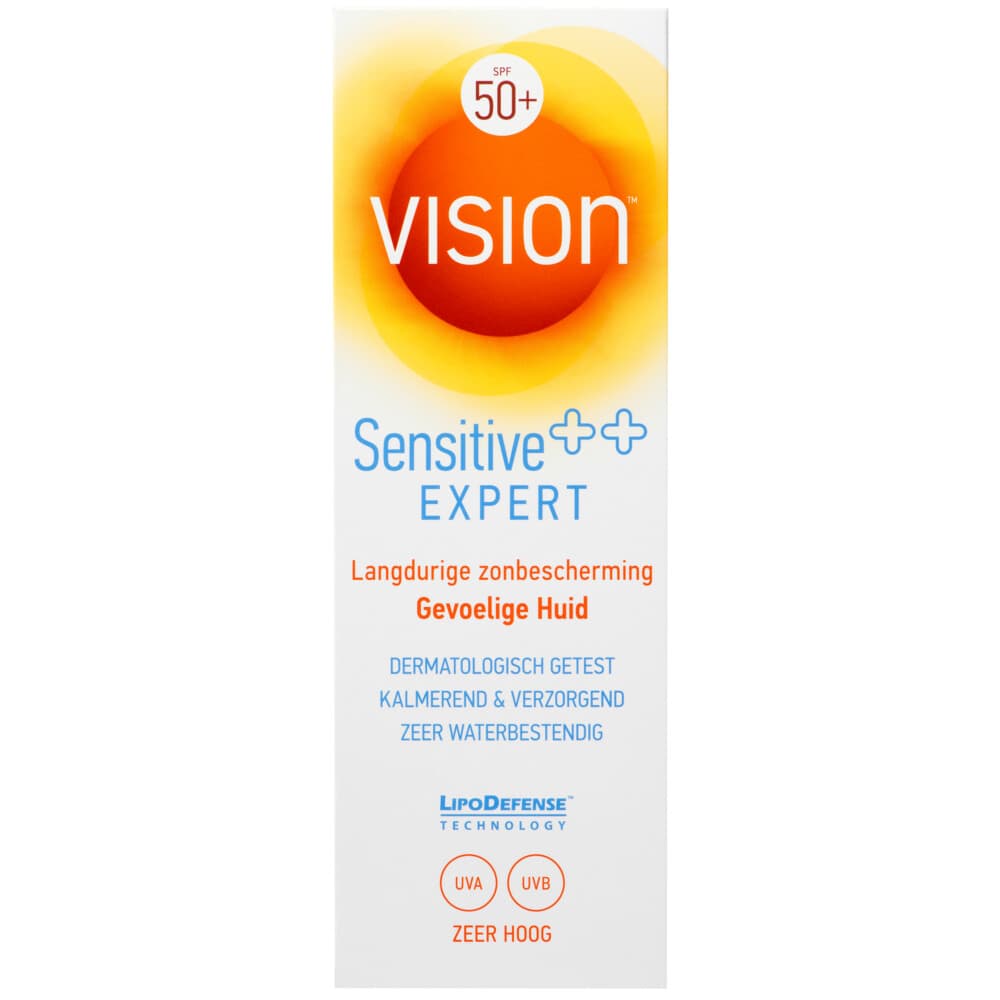 Vision Zonnebrand Sensitive SPF 50 185 ml