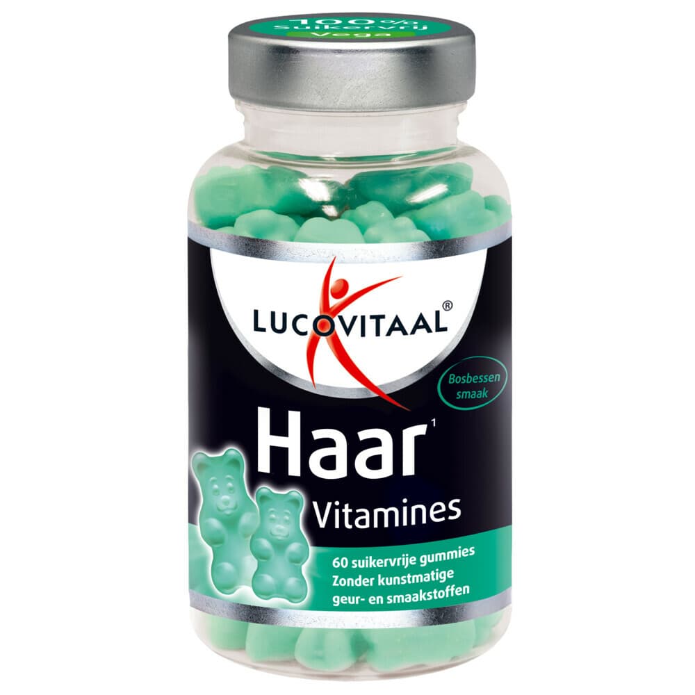 2+2 gratis: Lucovitaal Gummies Vitamine Haar 60 Gummies