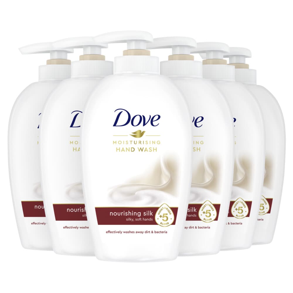 6x Dove Handzeep Nourishing Silk 250 ml