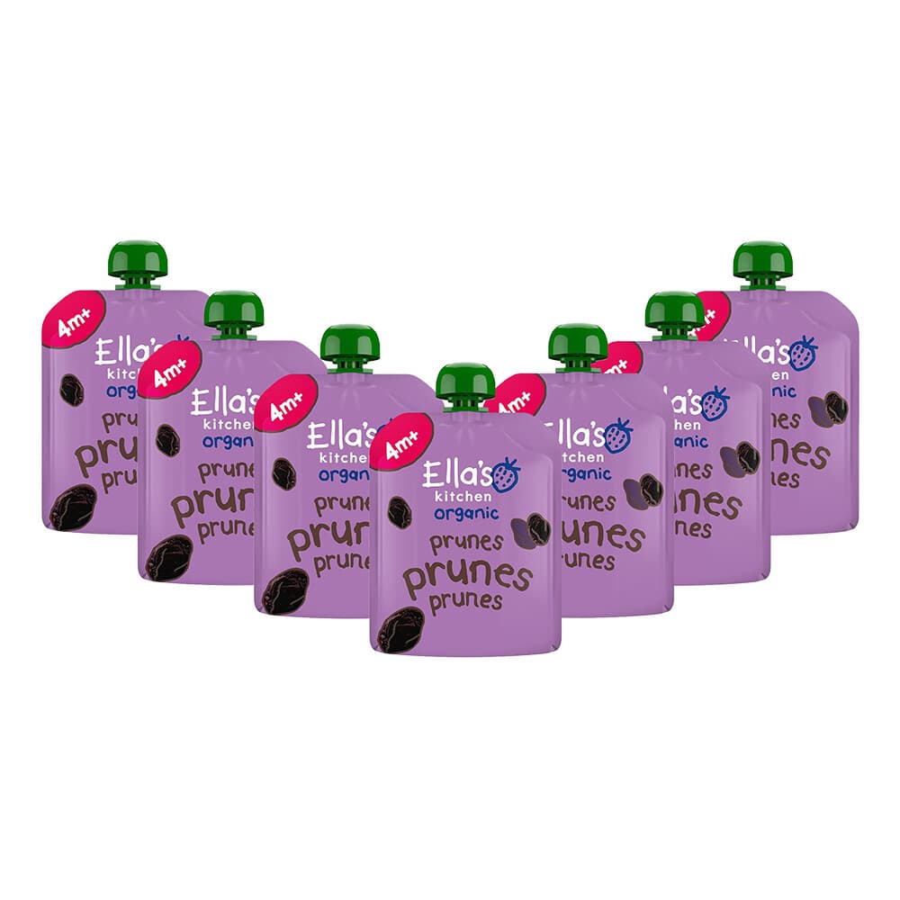 7x Ella's Kitchen Knijpzakje 4+ m Pruimen 70 gr