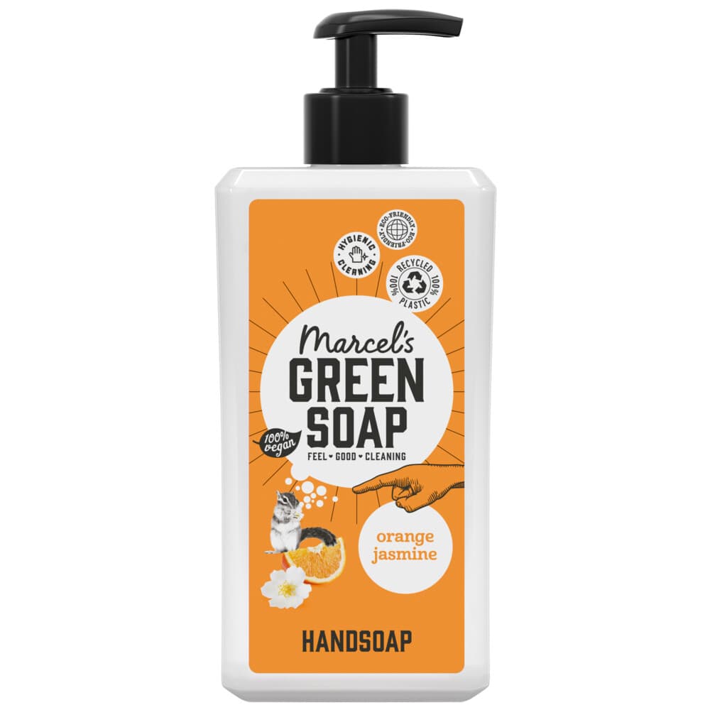 Marcel's Green Soap Handzeep Sinaasappel&Jasmijn 500 ml
