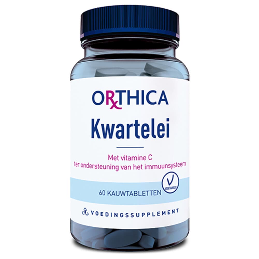 Gratis Verzending: Orthica Kwartelei Met Vitamine C 60 tabletten
