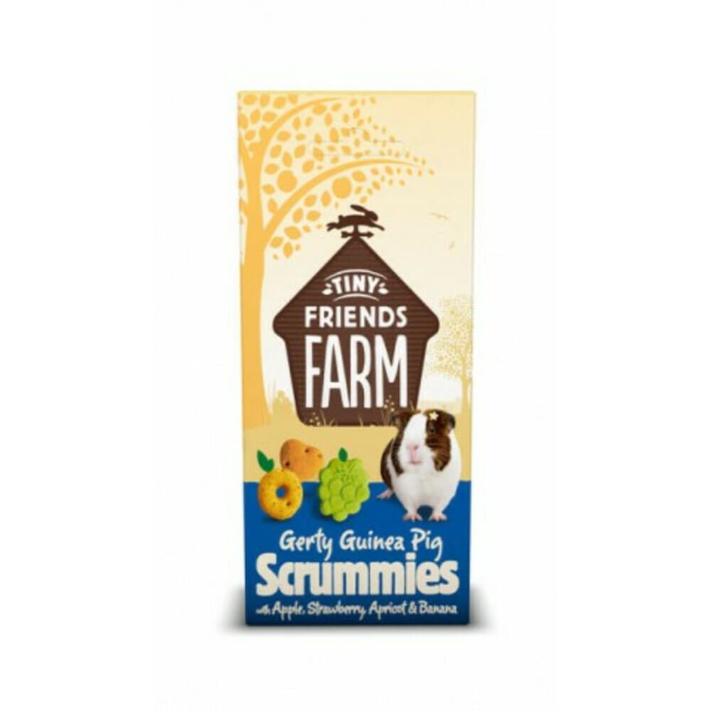 8x Tiny Friends Farm Gerty Guinea Pig Scrummies 120 gr