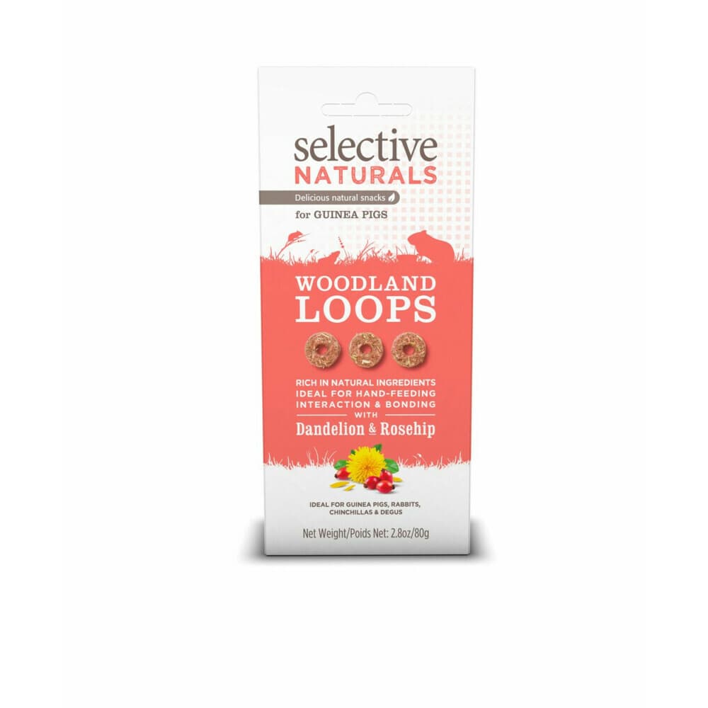 Supreme Selective Naturals Snack Woodland Loops 80 gr