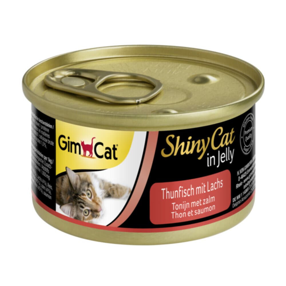 GimCat ShinyCat in Jelly Tonijn&Zalm 70 gr