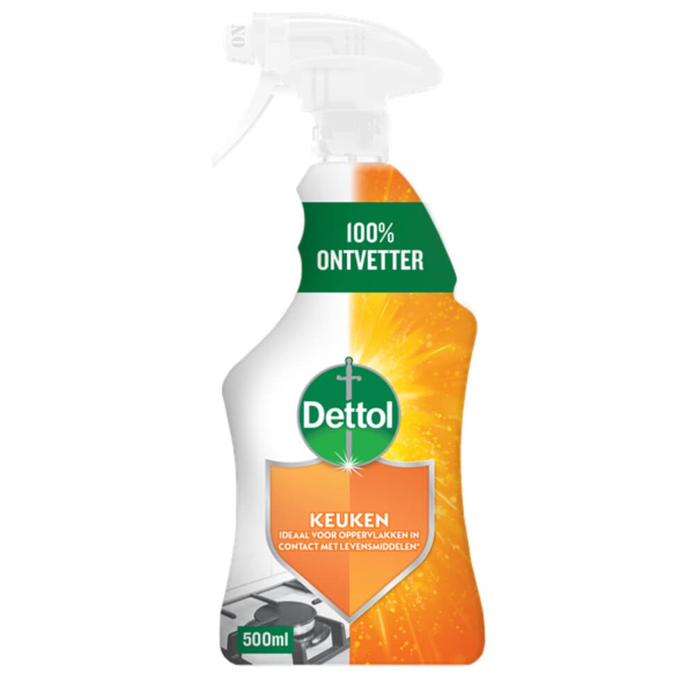 Dettol Power Keukenreiniger Spray 500 ml