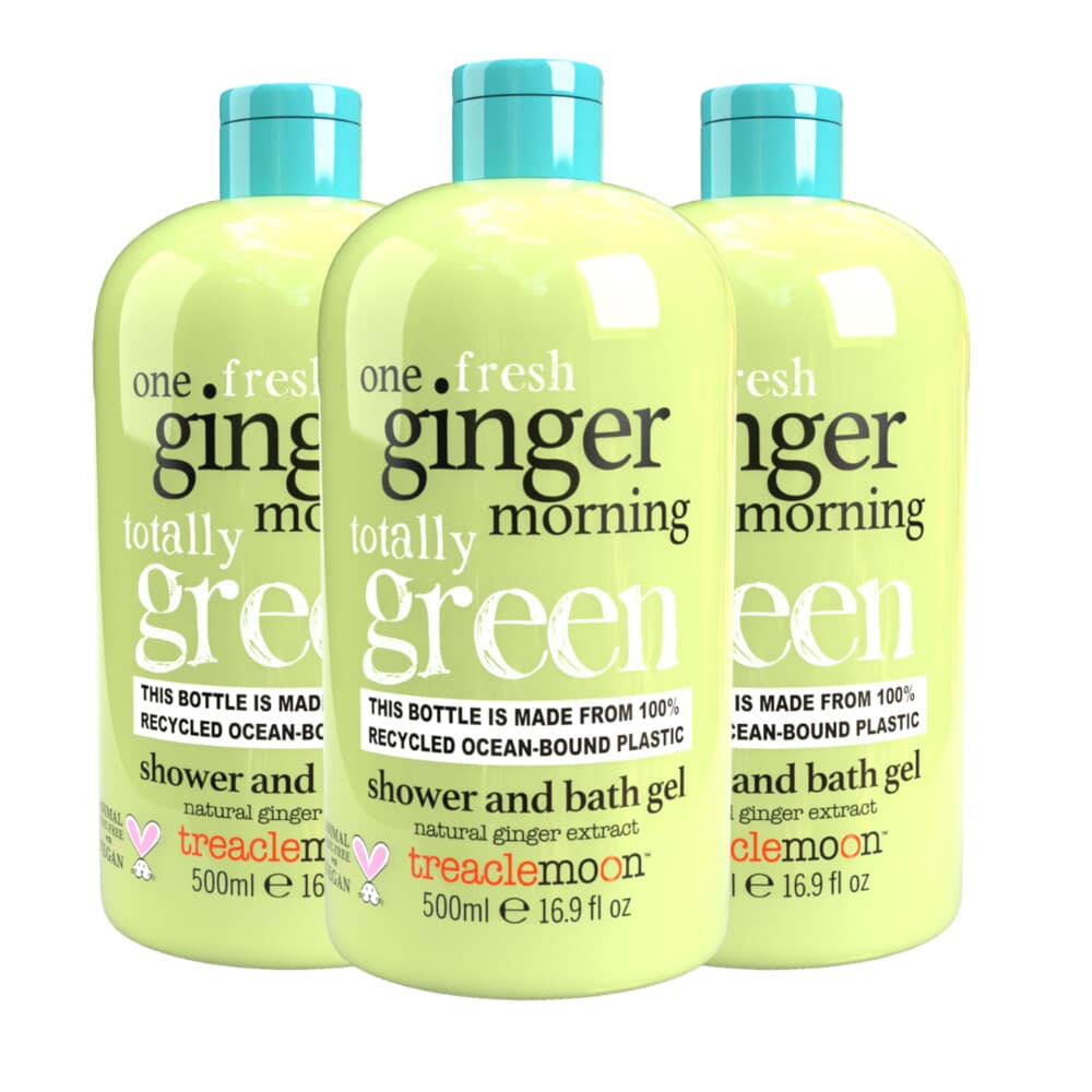 3x Treaclemoon One Ginger Morning Bad en Douchegel 500 ml