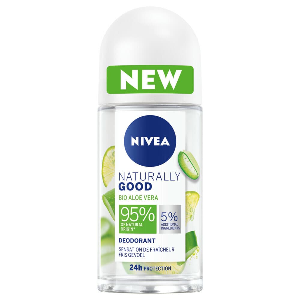 NIVEA Deodorant Roller Naturally Good Aloe Vera 50 ml