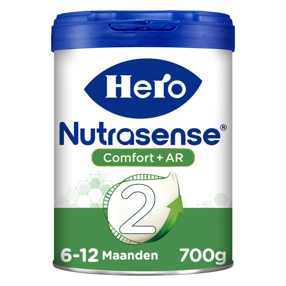 2x Hero Nutrasense Comfort 2 (6-12 maanden) 700 gr