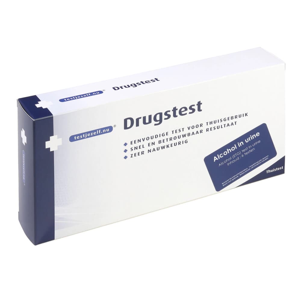 Testjezelf.nu Alcohol (ETG) Drugstest In Urine 6 stuks