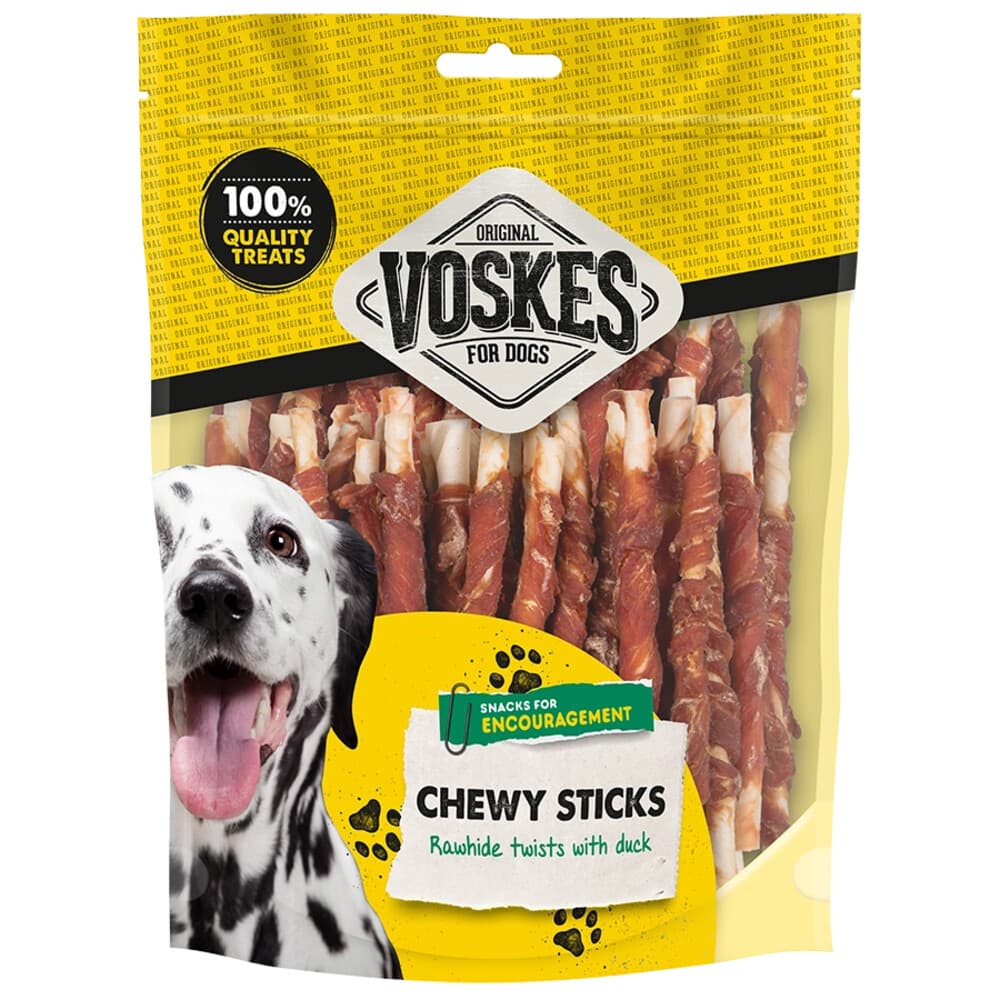 Voskes Rawhide Eend Sticks 400 gr