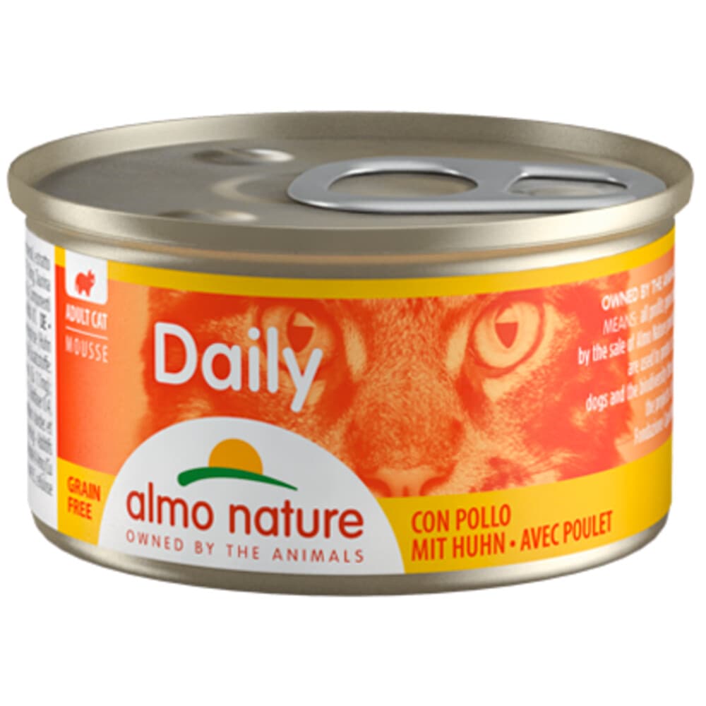 Almo Nature Daily Menu Mousse Kattenvoer Nat Kip 85 gr