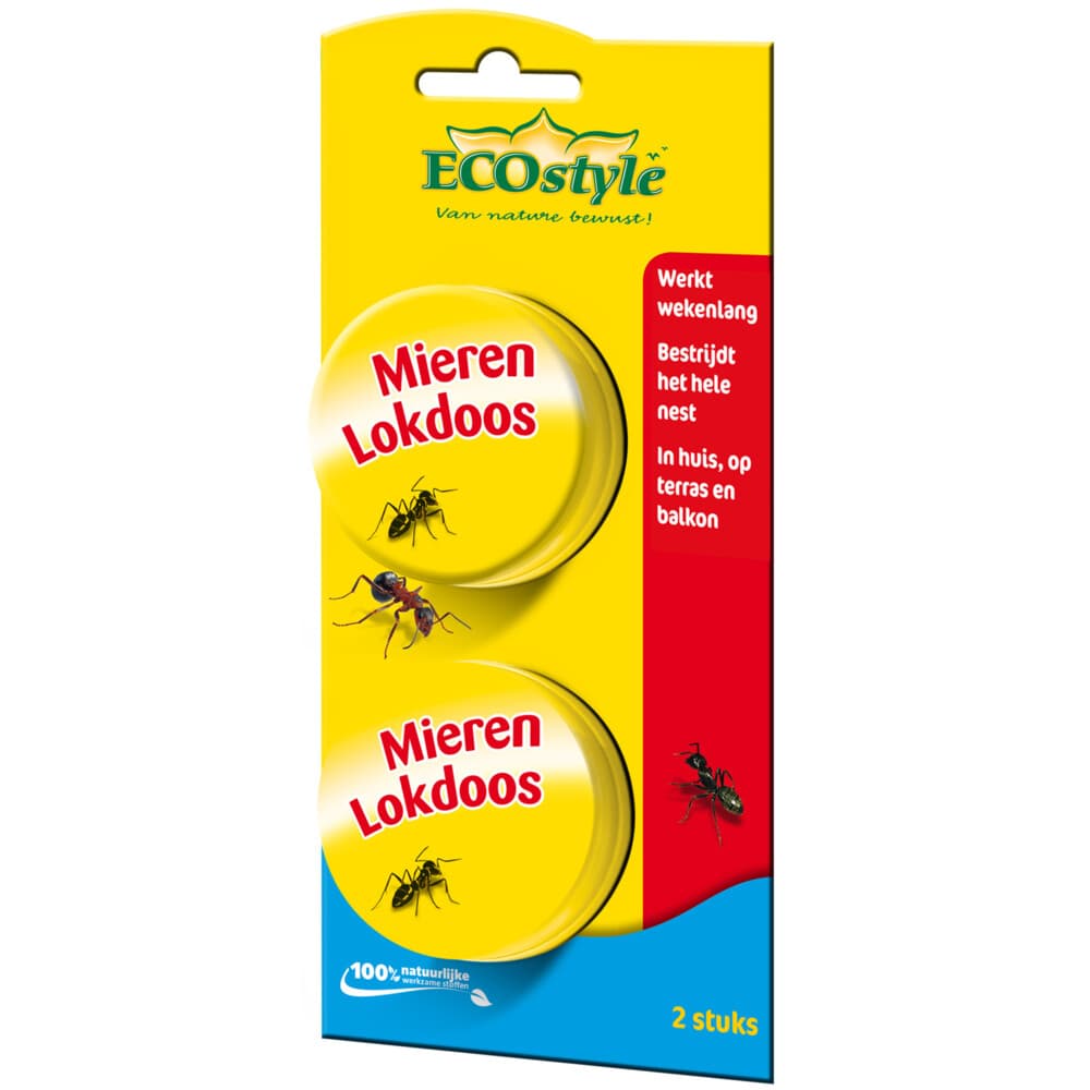 4x Ecostyle Mierenlokdoos 2 stuks