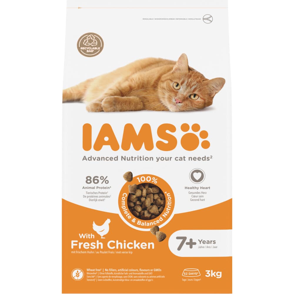IAMS Kat Senior Kip 3 kg