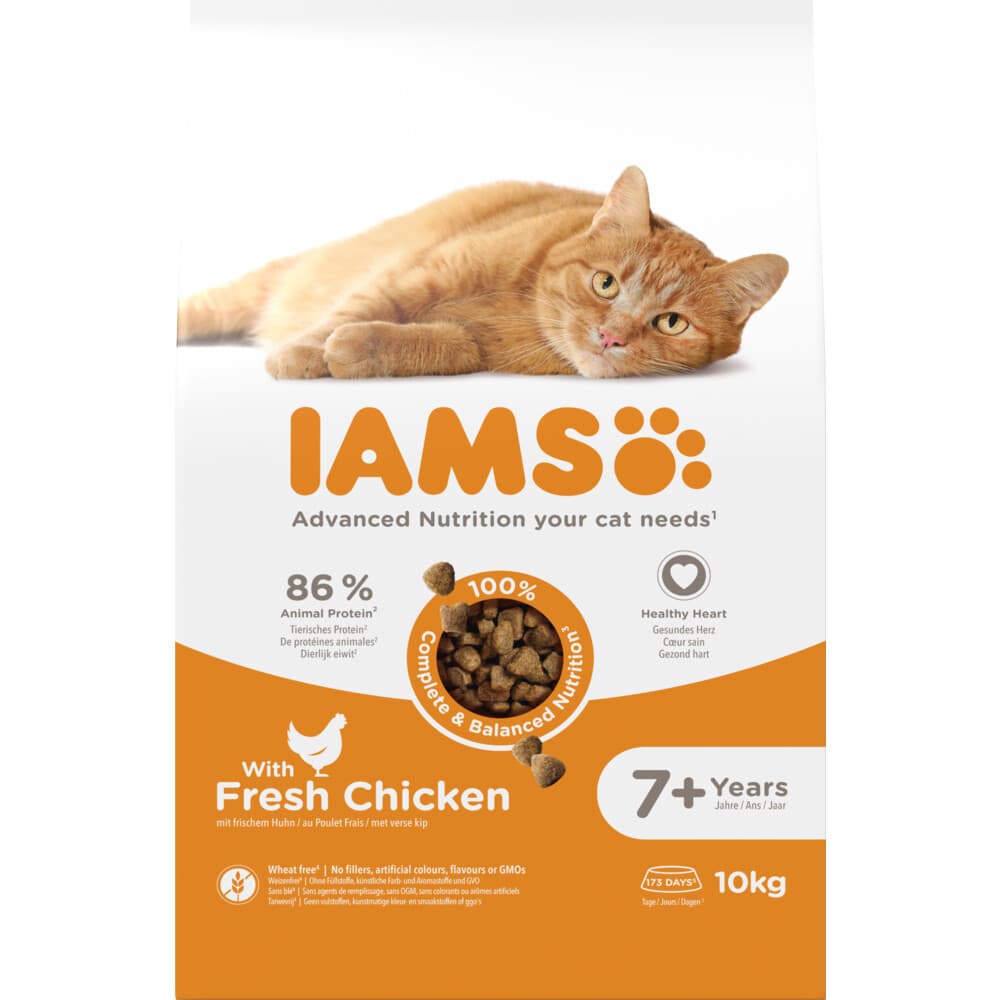 IAMS Kat Senior Kip 10 kg