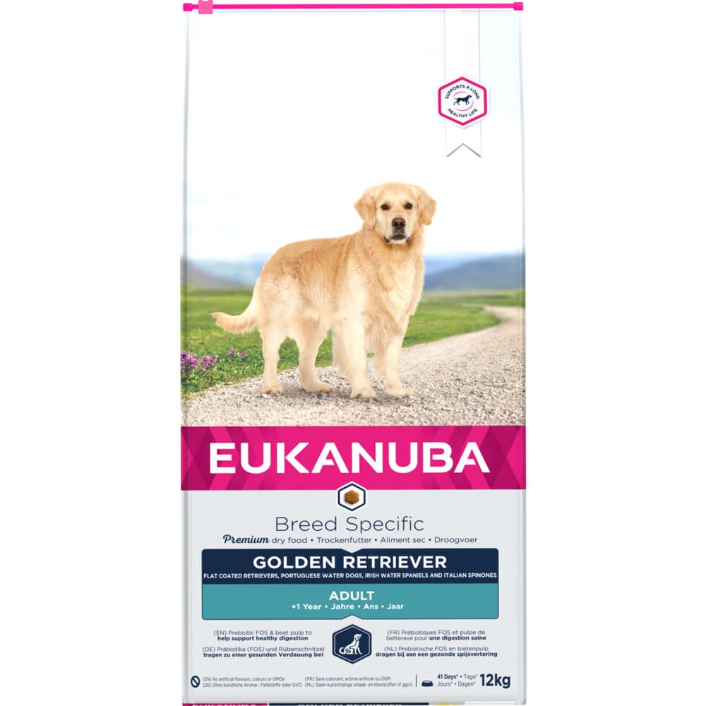 Eukanuba Adult Golden Retriever Hondenvoer Kip 12 kg