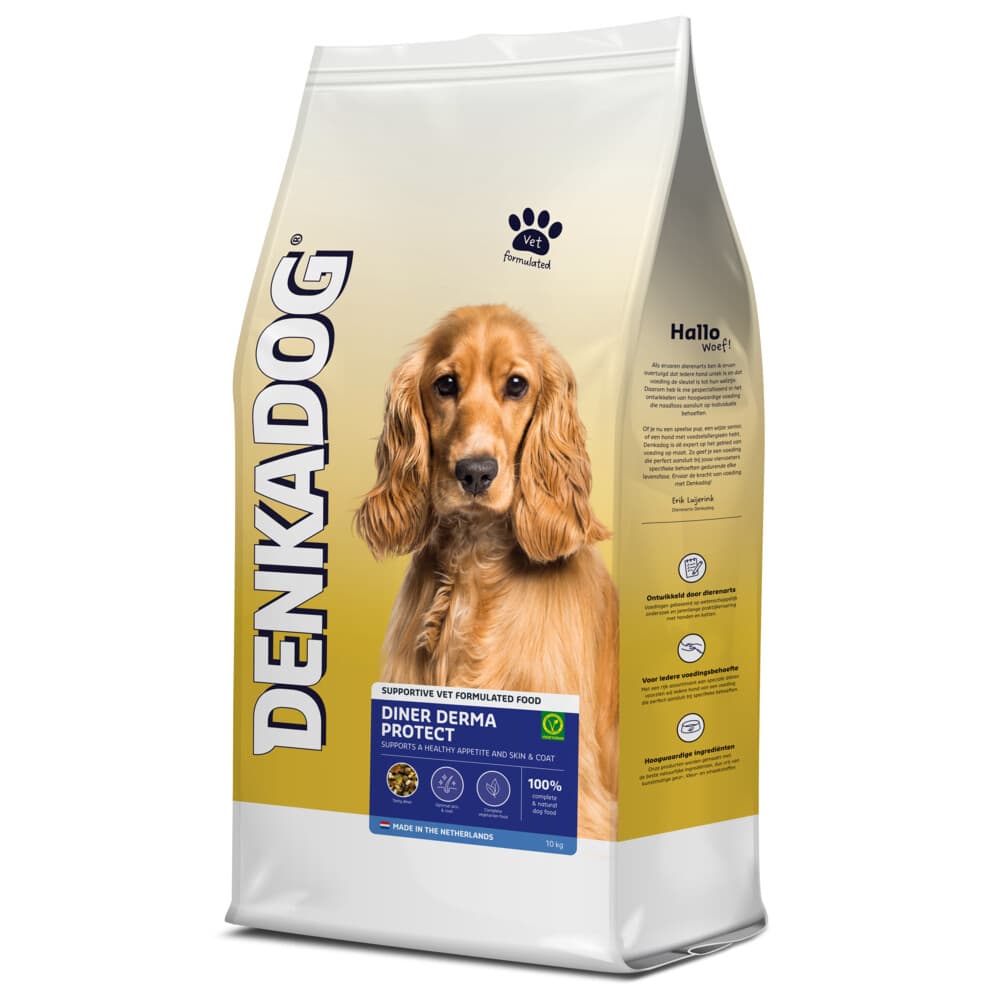 Denkadog Hondenvoer Diner Derma Protect 10 kg