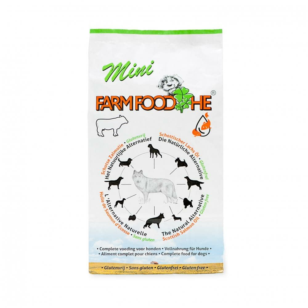 4x Farm Food HE Glutenvrij Mini 2 kg