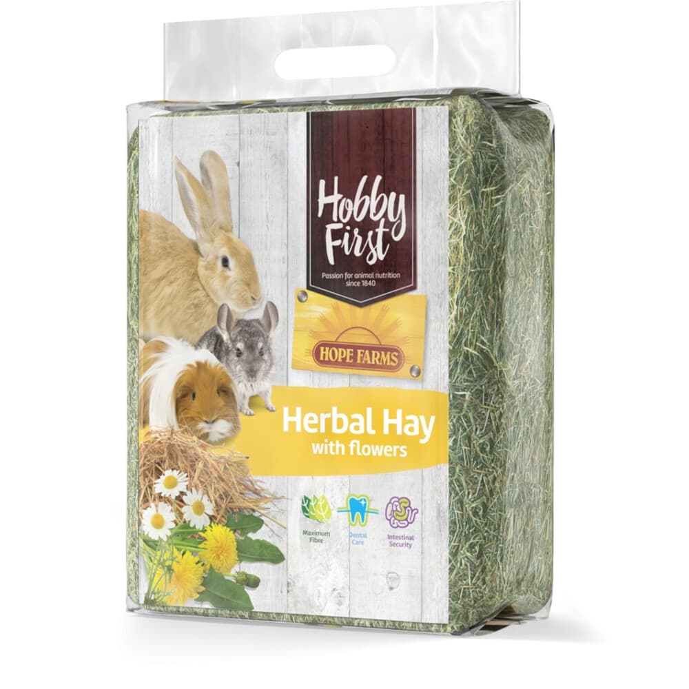 4x HobbyFirst Hope Farms Herbal Hay Bloemen 1 kg